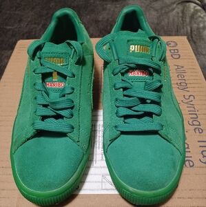 Puma Kids Green Sneakers